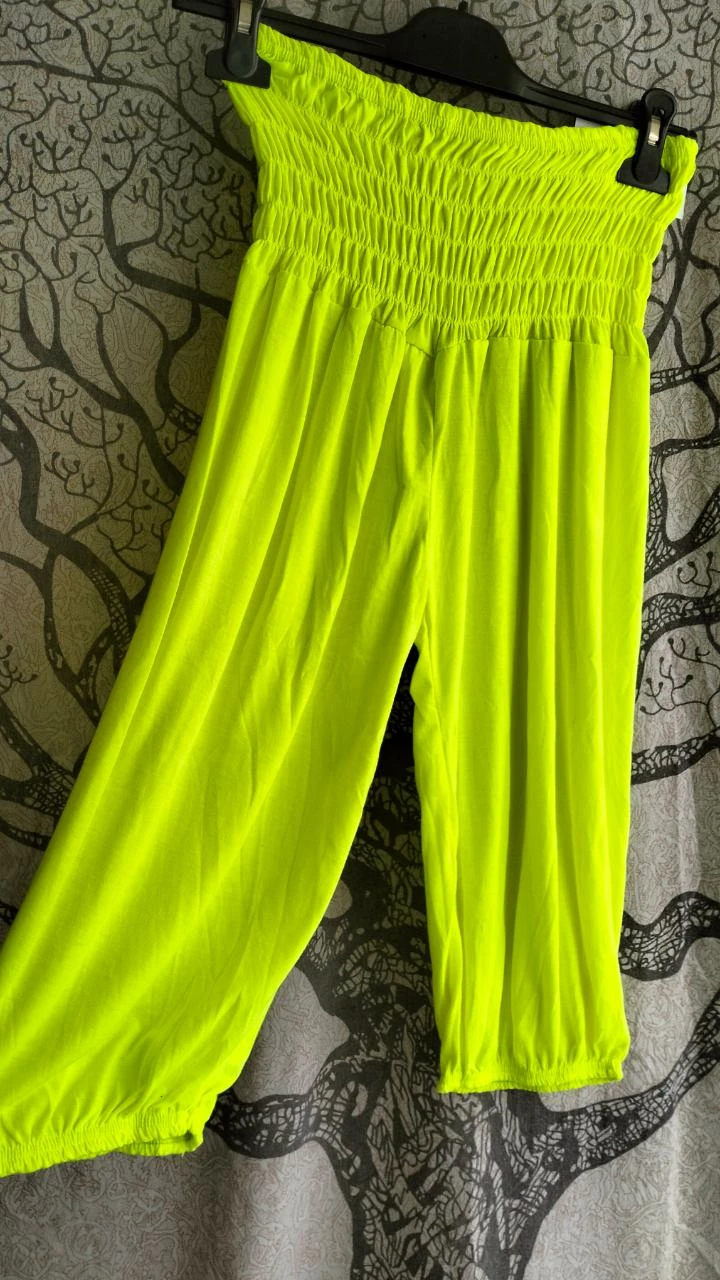 pantacourt aladin jaune